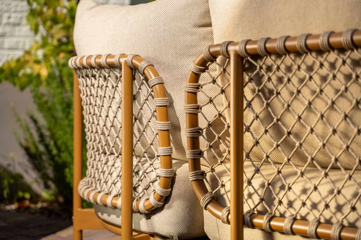 4SO Martinique lounge set amber met Hampton salontafels (2 st.)