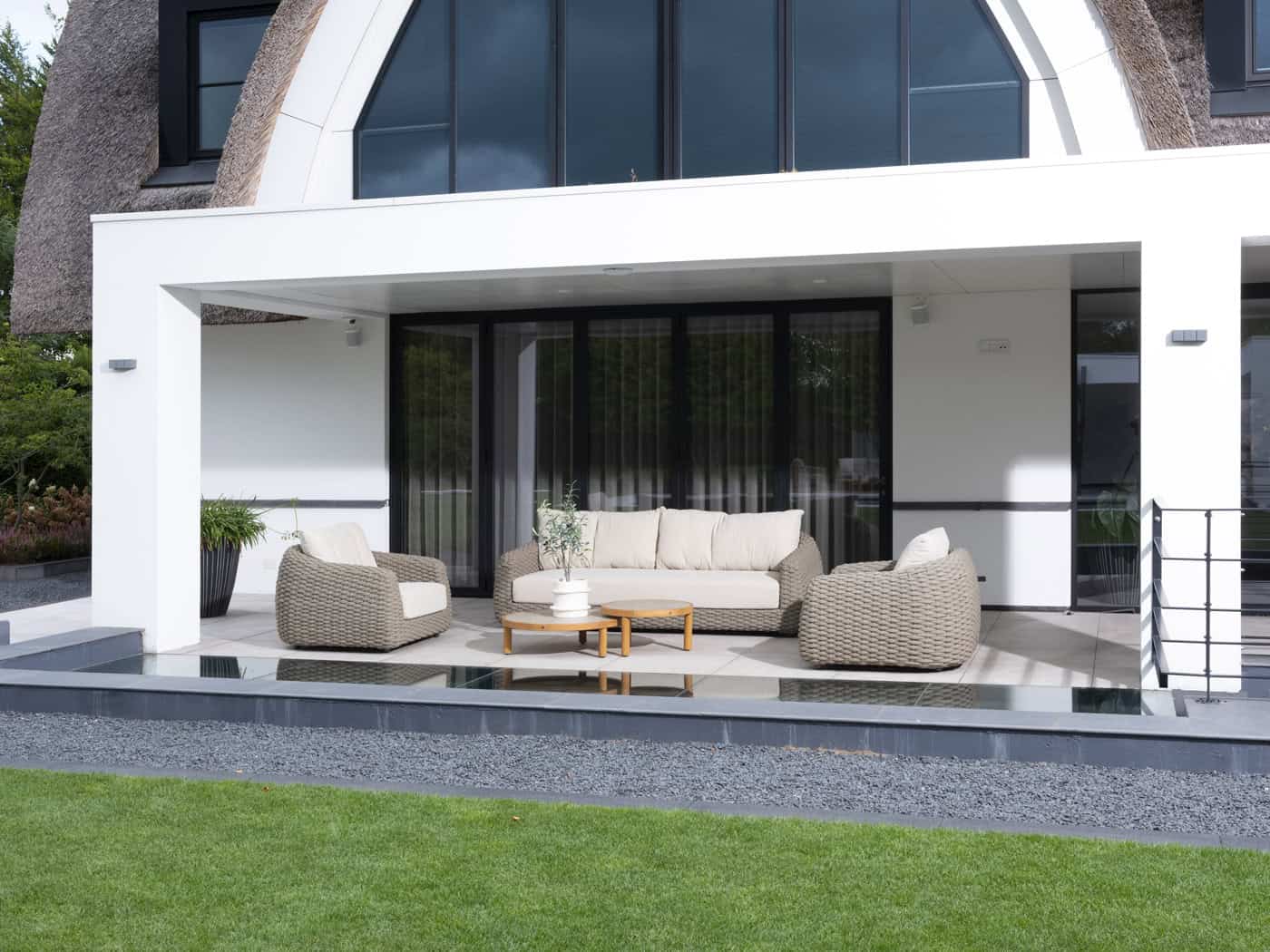 4SO Maxime lounge set incl. voetenbank