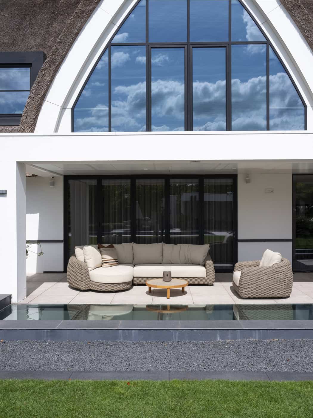 4SO Maxime lounge set chair met Finn salontafel 125x63cm