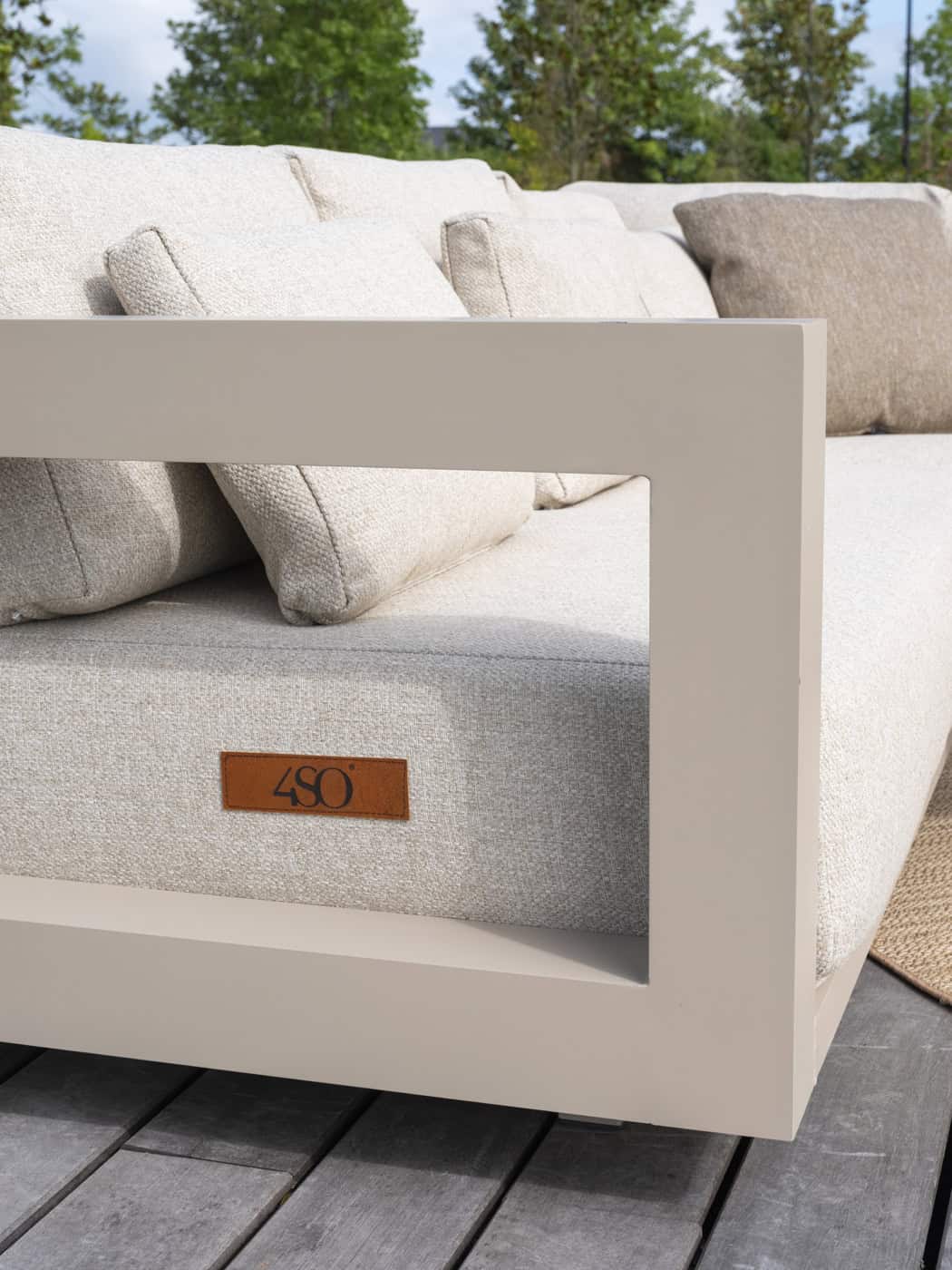 4SO Metropolitan modulaire bank latte - afbeelding 6