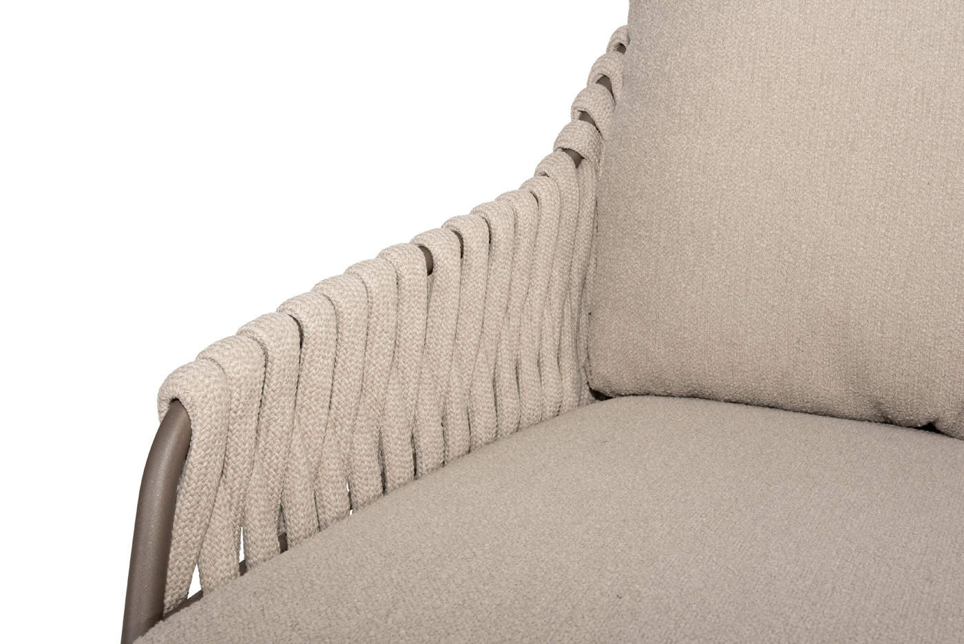 4SO Montera lounge set incl. voetenbank met Volta salontafel ⌀80cm