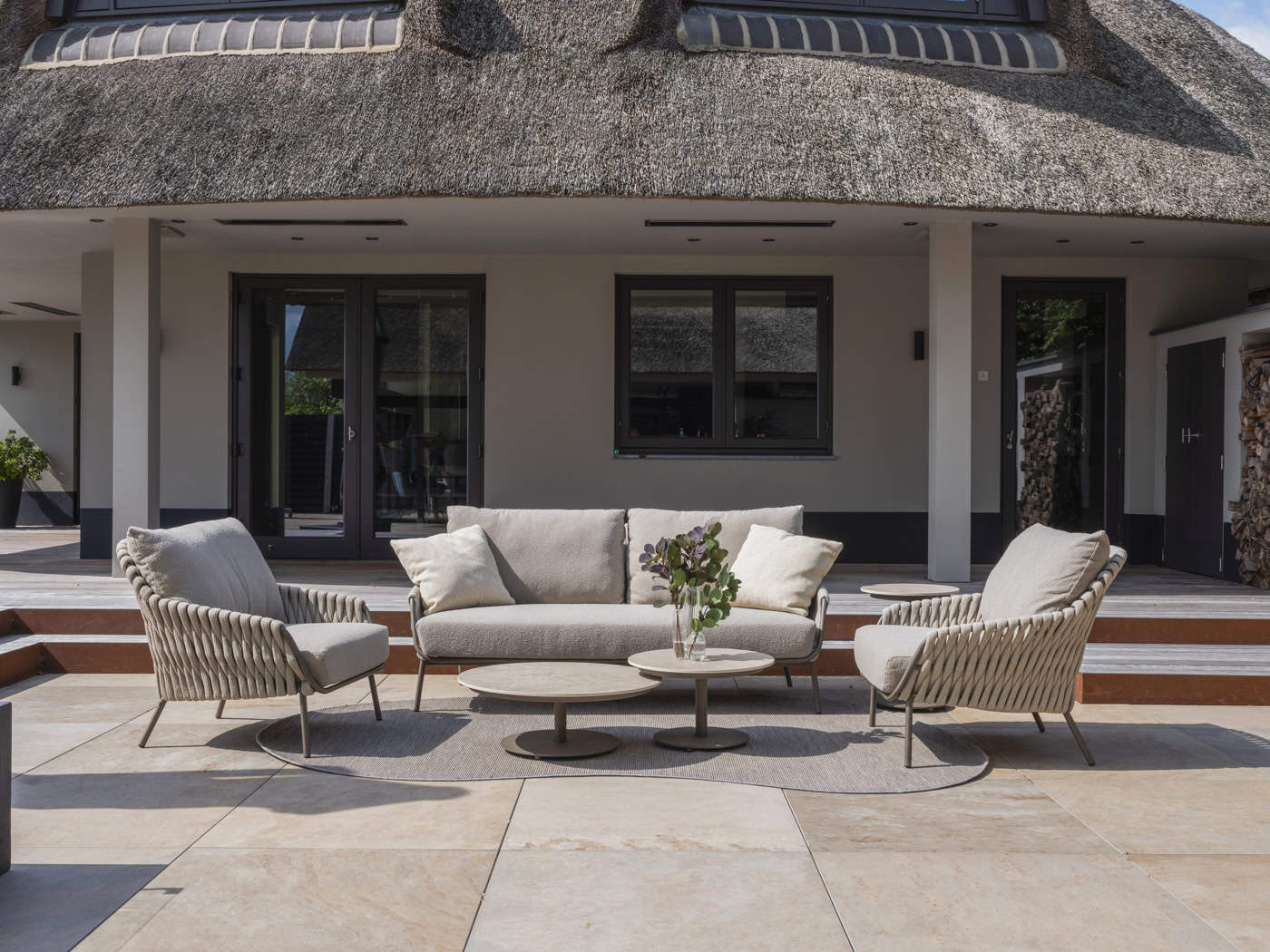 4SO Montera lounge set met Boaz salontafels (6 st.)