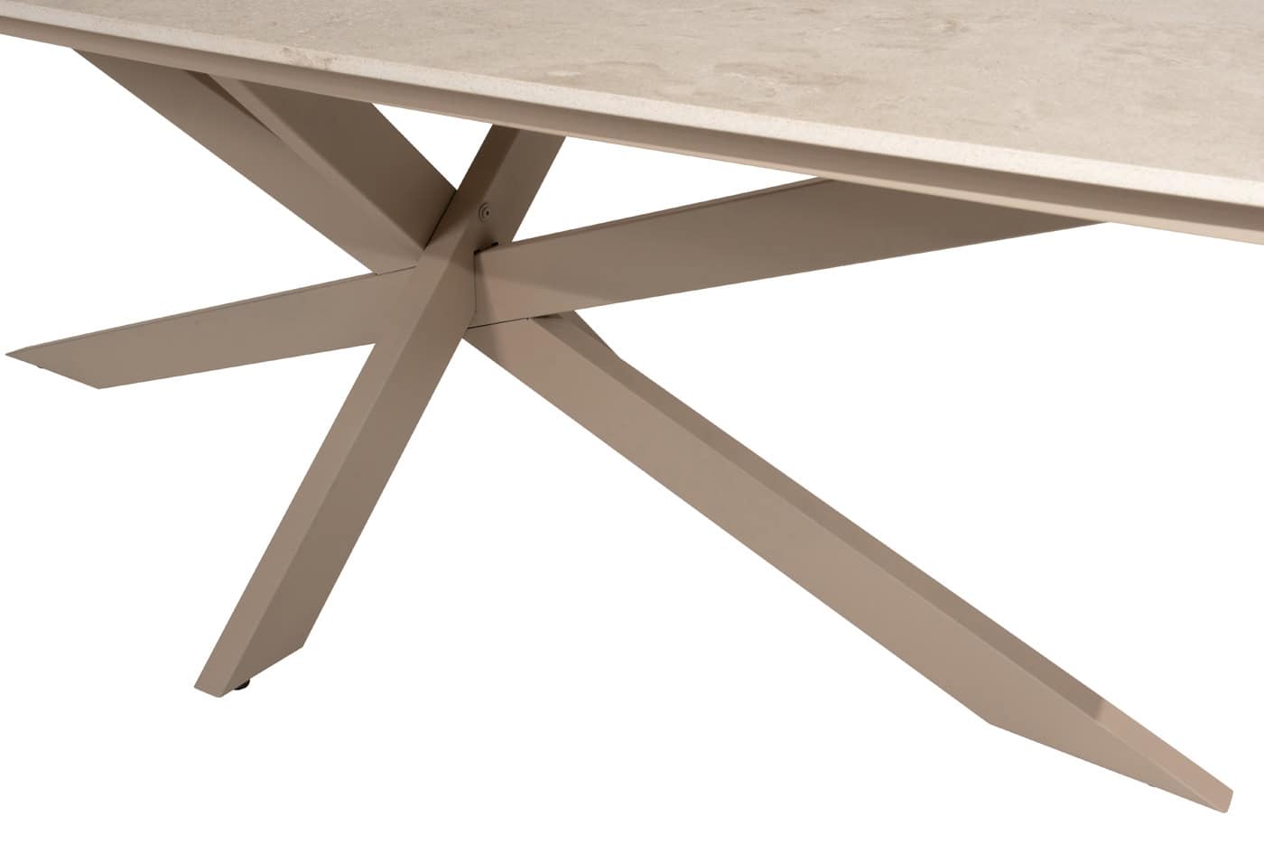 4SO Sardinia low dining set (6 st.) met Nevada tafel 250x105cm