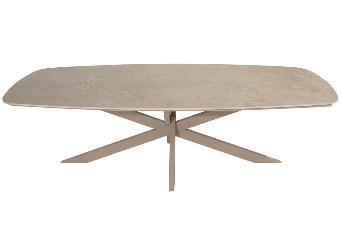 4SO Sardinia low dining set (6 st.) met Nevada tafel 250x105cm