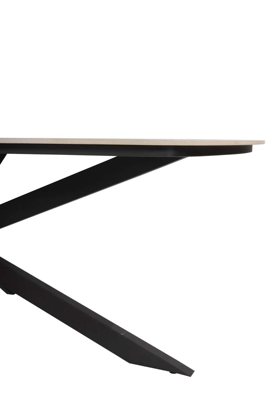 4SO Fabrice dining set anthracite (6 st.) + Taste 4SO Prado tafel 240x105cm