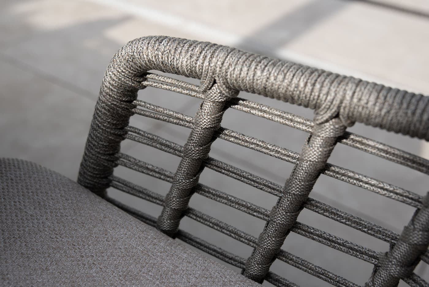 4SO Puglia dining set terre (4 st.) met Sarah tafel ⌀120cm