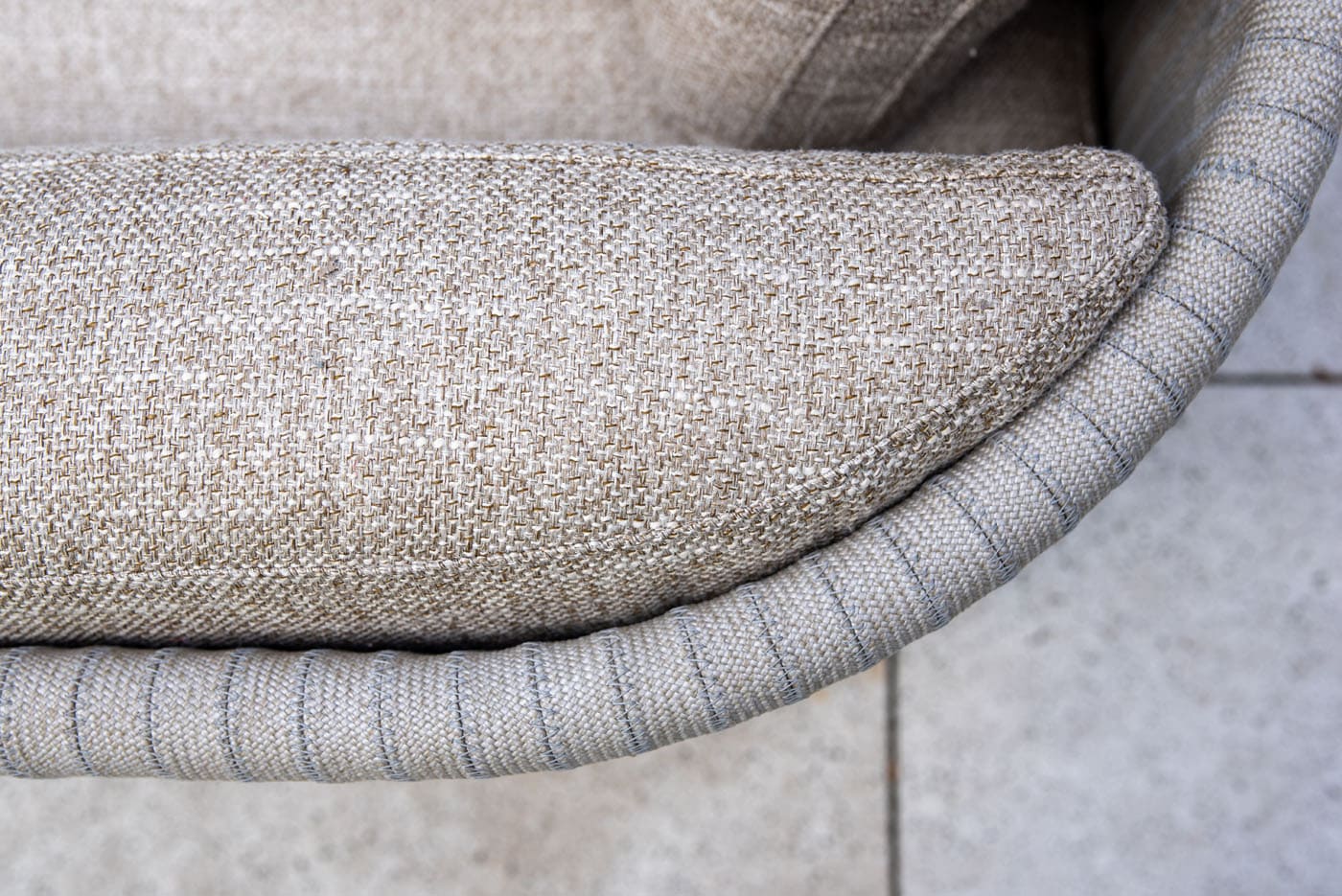 4SO Safina modulares Sofa mit Chaiselongue amber