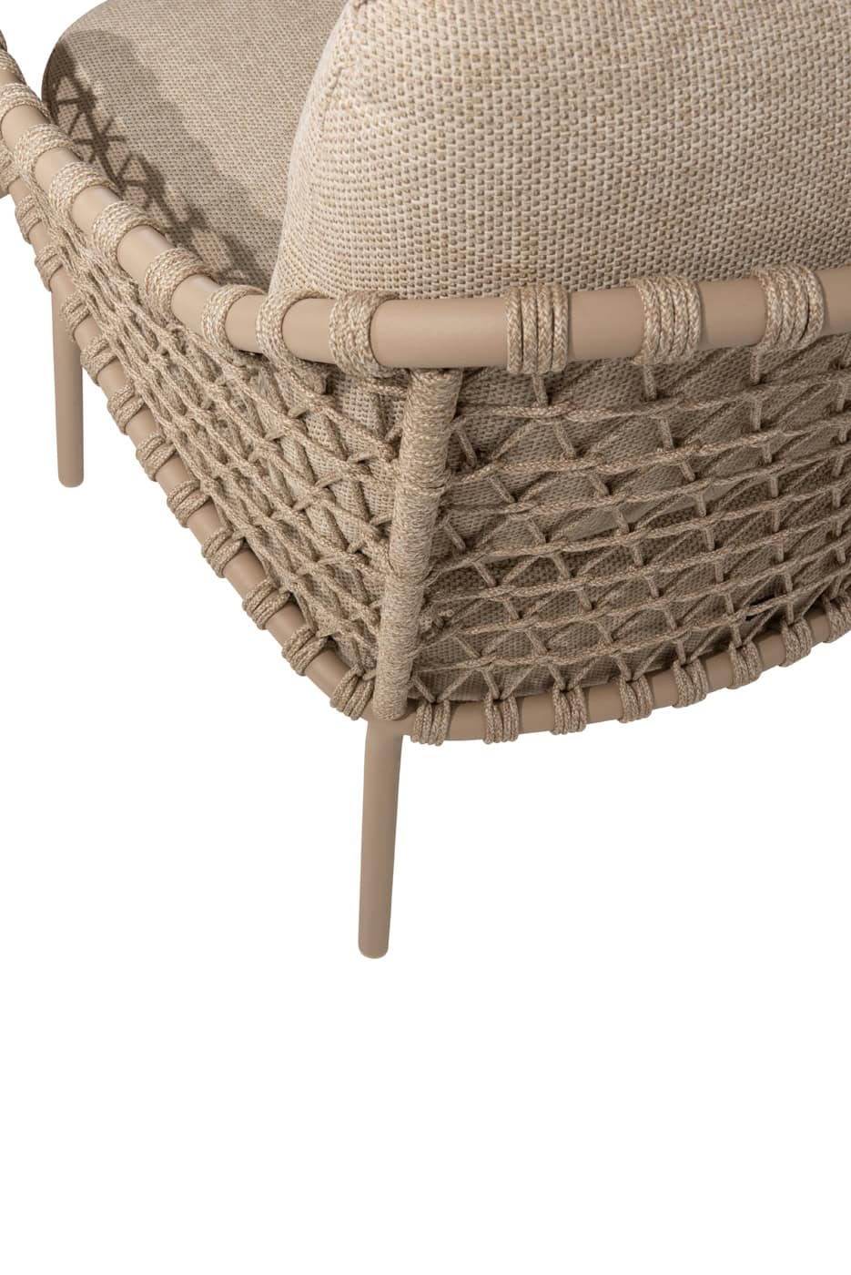 4SO Sardinia low dining set (6 st.) + Taste 4SO Saba tafel ⌀160cm