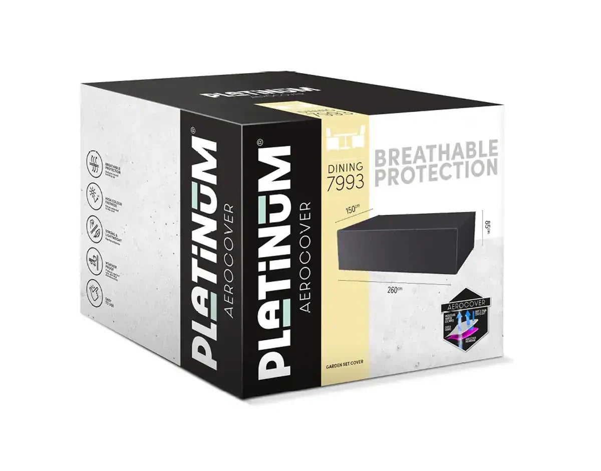 4SO Sardinia low dining set (6 st.) met Nevada tafel 250x105cm