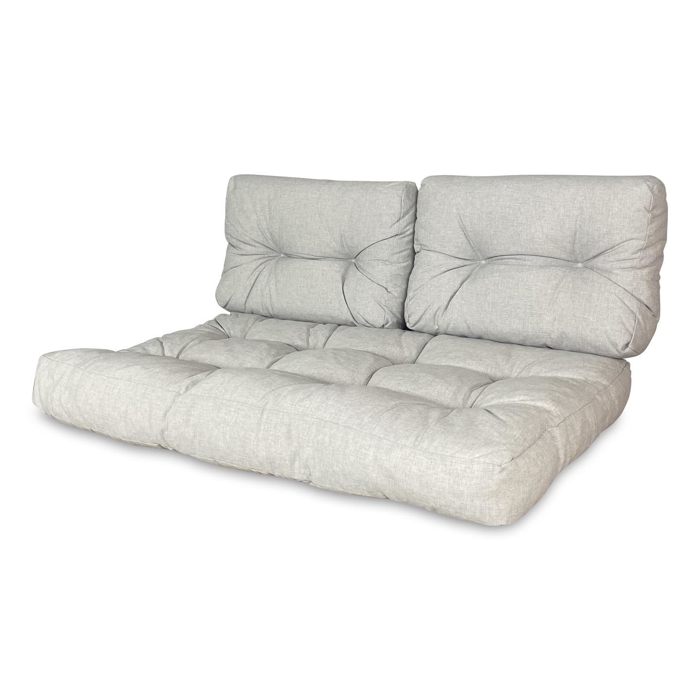 PaZoon 3-delige Atleve Olefin Kussenset | 120cm x 80cm - Lichtgrijs