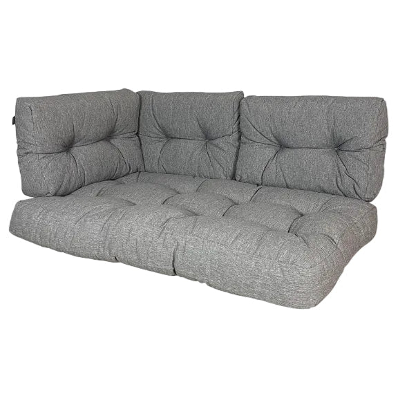 PaZoon 4-delige Atleve Olefin Kussenset | 120cm x 80cm - Antraciet