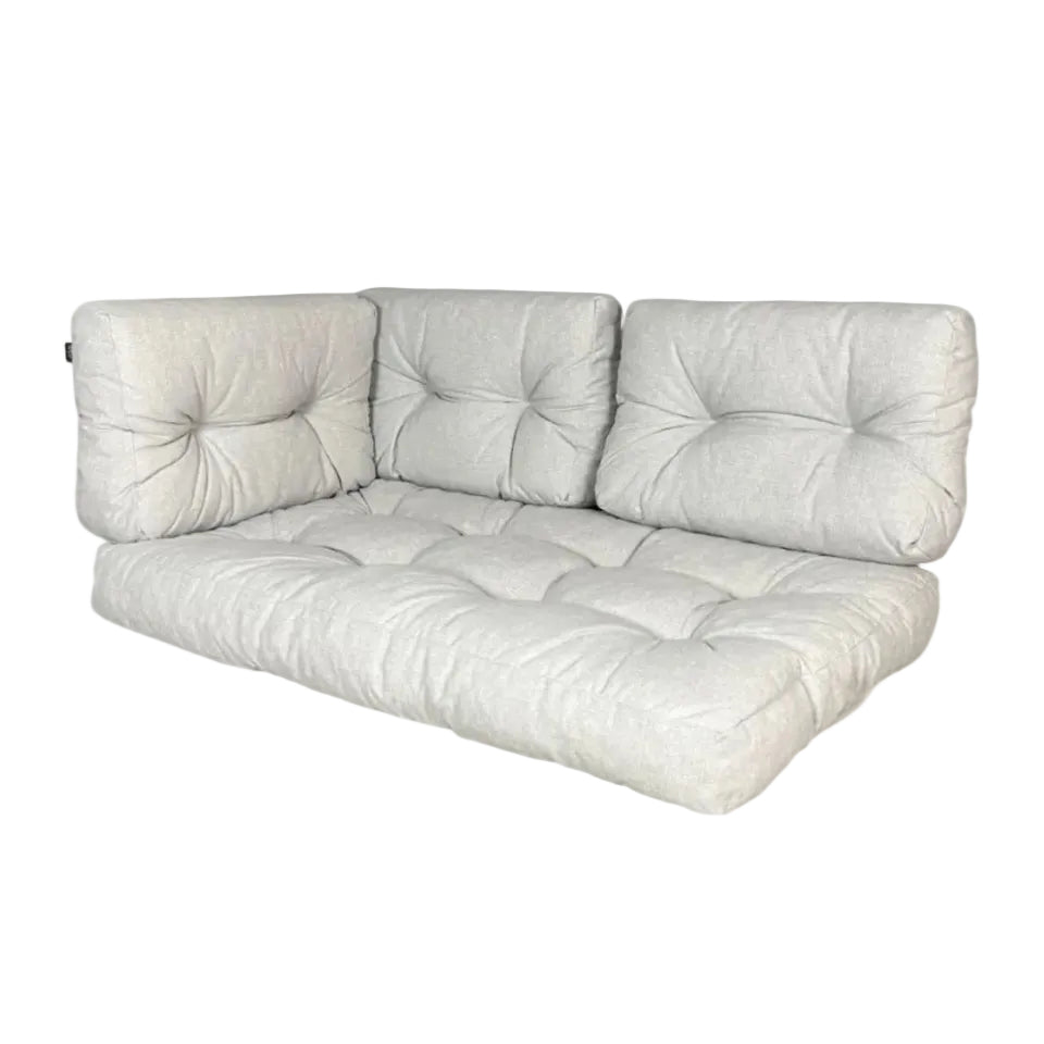 PaZoon 4-delige Atleve Olefin Kussenset | 120cm x 80cm - Lichtgrijs